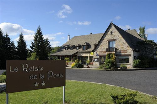 Hotel Logis Le Relais De La Poste Neuveglise Exterior photo